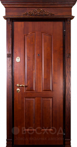 Фото стальная дверь Дверь со вставкой №8 с отделкой МДФ ПВХ