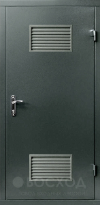 Фото стальная дверь Дверь в котельную №34 с отделкой МДФ ПВХ
