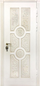 Фото стальная дверь Дверь в дом №4 с отделкой МДФ ПВХ