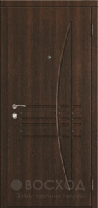 Фото стальная дверь В хрущёвку №11 с отделкой МДФ ПВХ