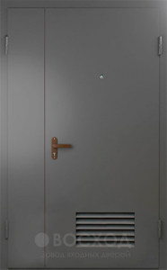 Фото стальная дверь Техническая дверь №7 с отделкой Нитроэмаль